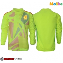 Moške Nogometnih dresov Mehika Vratar Gostujoči Copa America 2024 Dolgi rokavi